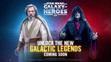 New Galactic Legends Event Trailer Swgoh Gameplay Trailer Youtube