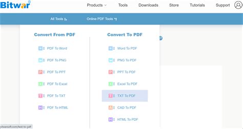 Two Methods To Convert Txt To Pdf Bitwarsoft