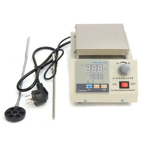 V Magnetic Stirrer With Digital Thermostat Hot Plate Heating Mixer Rpm Sale