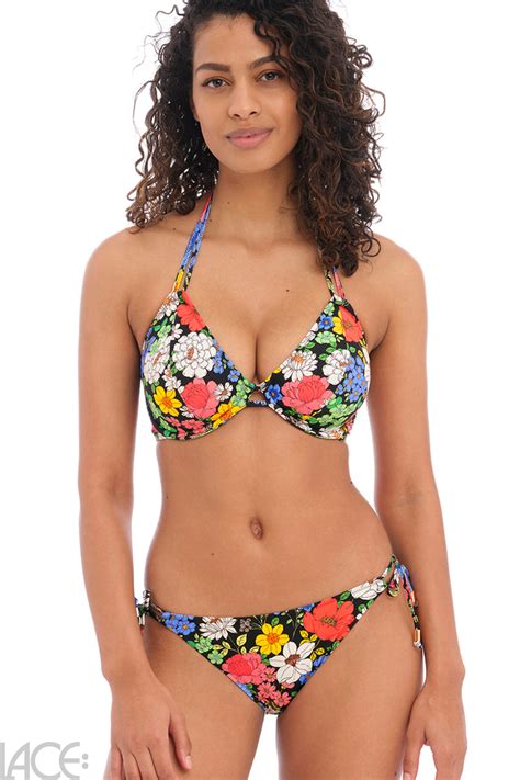 Freya Swim Floral Haze Bikini Slip Met Koordjes Lace Lingerie Nl