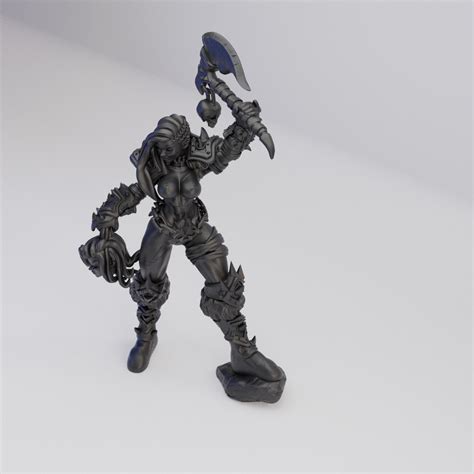 Hot Goblin ボーンブレイカー 蛮族女戦士 ミニチュア ホットゴブリン