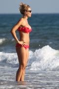 Ilary Blasi Pink Bikini Candids In Sabaudia Italy Jul X Hq