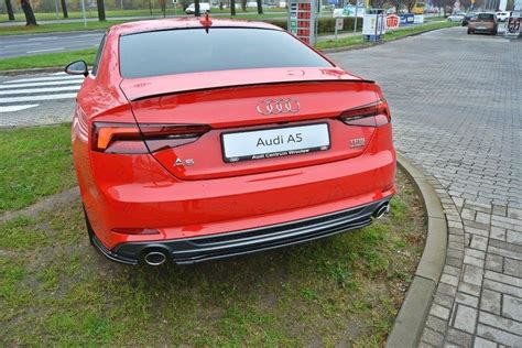 Central Rear Splitter Audi A5 S-Line F5 Coupe / Sportback (without ...