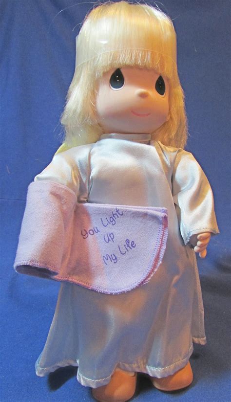 Precious Moments Angel Doll 12 You Light Up My Life Very Etsy