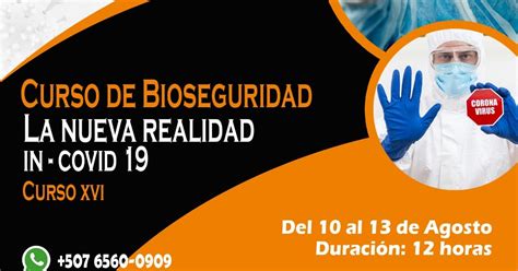 PROYSEG INVITACIÓN AL XVI CURSO DE OFICIAL DE BIOSEGURIDAD LABORAL