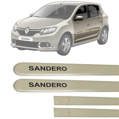 Friso Lateral Na Cor Original Renault Sandero 2015 16 17 18 19