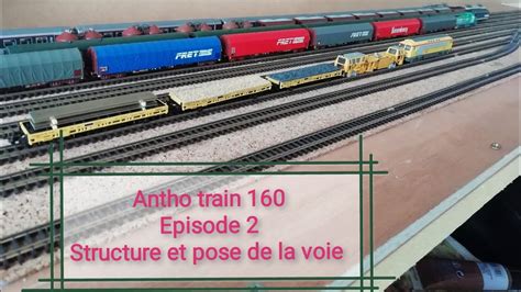 Conception réseau train miniature 1 160 Structure et pose de la voie