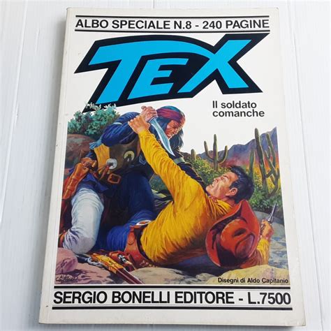 TEX ALBO SPECIALE N 8 IL SOLDATO COMACHE BONELLI RetroForce