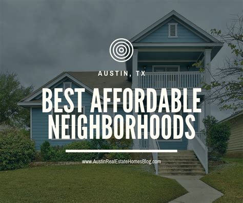 Best Affordable Austin Neighborhoods | Most Affordable Homes