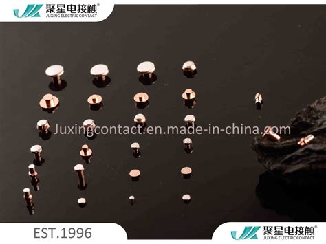 Silver Alloy Copper Contact Rivets Oem China Silver Alloy Rivets And