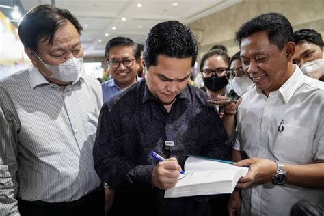 Kata Menteri BUMN Erick Thohir soal Keterlibatannya di Pernikahan Kaesang | kumparan.com