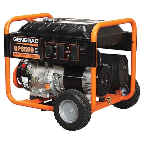 Generac Gp Series W Portable Generator Outlets R No D P T