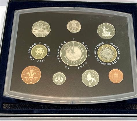 ROYAL MINT 2000 UK Millennium Proof Coin Set W COA