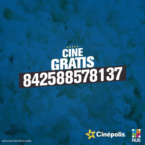 Cinépolis - ¡Llega a RUS MALL con este código y por la compra de tu