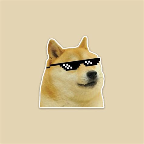 Savage Doge Meme Sticker – Fantastick