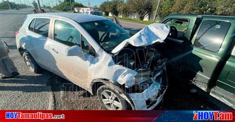 Hoy Tamaulipas Accidentes En Tamaulipas Fuerte Choque En Matamoros