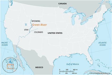 Green River Wyoming Colorado Utah Map And Facts Britannica