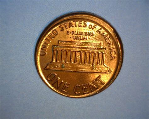 1988 D Lincoln Cent Off Center Broad Strike Red 🌟nice🌟us Error