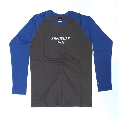 Jual Kapuyuak Japan Kaos Ori Kapuyuak Raglan Lengan Panjang Shopee