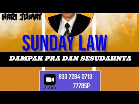 Sunday Law Pra Dan Pasca Sunday Law For Sda Alkitab Dan Roh Nubuat