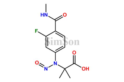 Enzalutamide Nitroso Impurity Cas No Na Simson Pharma Limited