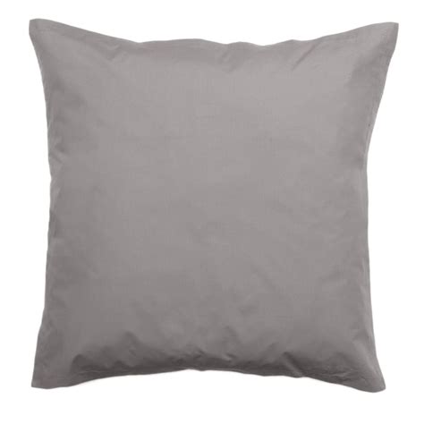 Taie D Oreiller 80 Fils Coton Percale 65 X 65 Cm Lin