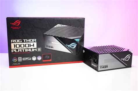 NGUỒN ASUS ROG THOR - 1000P2 GAMING PLATINUM - 1000W ( MÀU ĐEN/80 PLUS ...