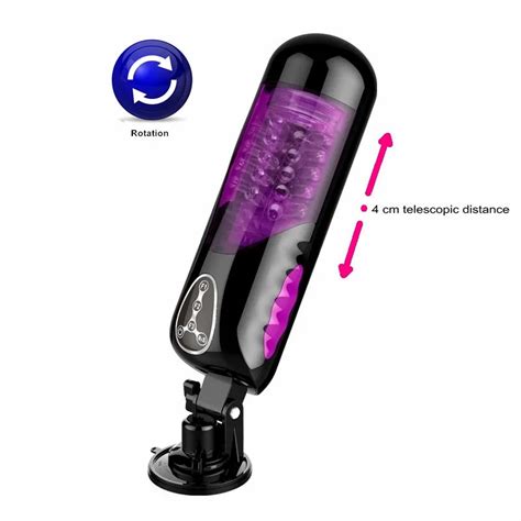 EASY LOVE L Electric Male Masturbator Telescopic Rotation Male Sex Toys