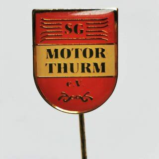 Fussball Anstecknadel SG Motor Thurm FV Sachsen Kreis Zwickau 14 90