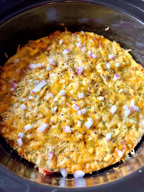 Overnight Slow Cooker Breakfast Casserole The Menu Maid