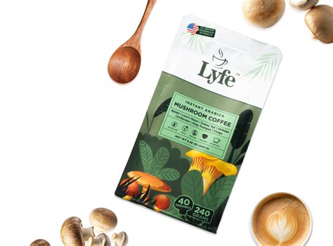 Lyfe Brew Instant Arabica Mushroom Coffee