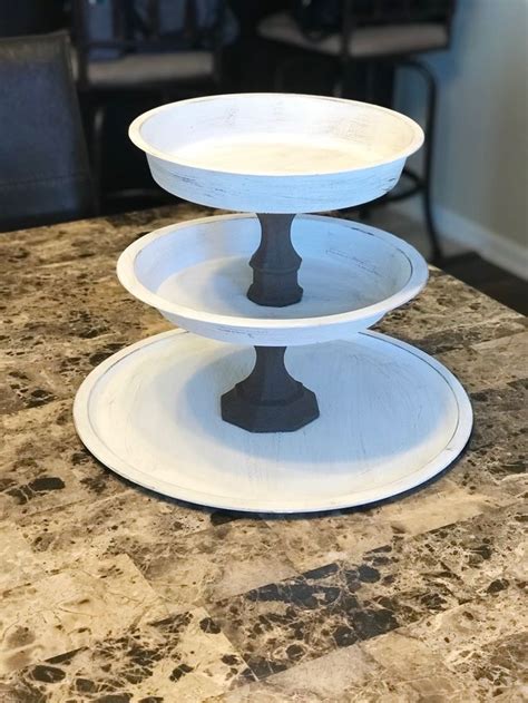 Diy Tiered Tray Blessed And Creatively Obsessed Tiered Tray Diy