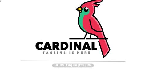 Cardinal Logo, Graphic Templates - Envato Elements