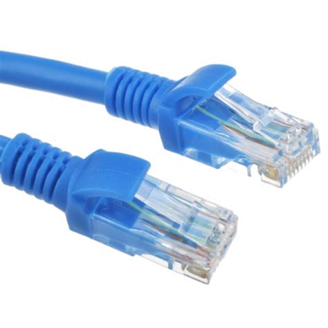 Cat Ethernet Cable Lan Network Cat Internet Modem Blue Rj Patch