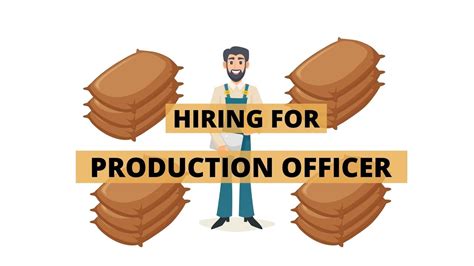 Production Officer Production Officer Jobs Youtube