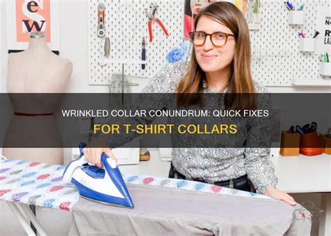 how to fix collar on t shirt