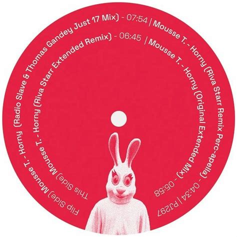 Mousse T Horny Remixes Vinyl 12 2024 UK Original HHV