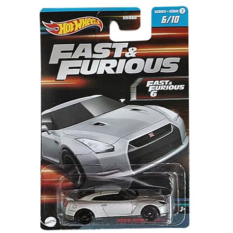 Машинка Hot wheels 1 64 Premium 2009 NISSAN GT R FAST FURIOUS Collector Edition Metal
