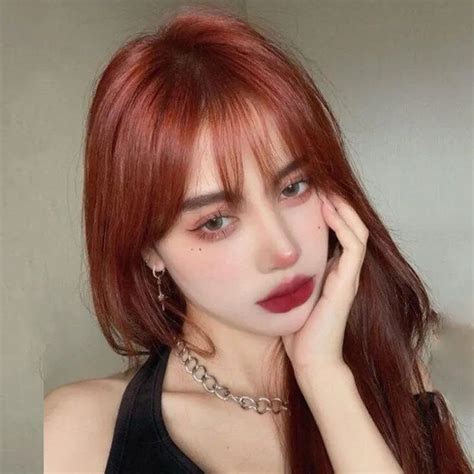 12 kiểu tóc màu nâu cam HOT giúp thăng hạng nhan sắc