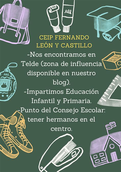 CONÓCENOS CEIP FERNANDO LEÓN Y CASTILLO enseñanza bilingüe Sitio