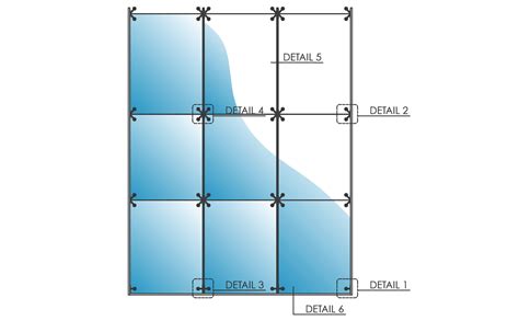 Point Support Glass Wall Partitions Avanti Systems Usa