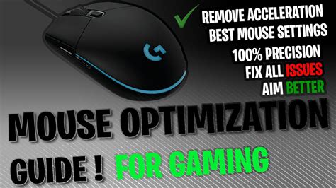 🔧 Mouse Optimization guide for Gaming | دليل تحسين الماوس للألعاب - YouTube