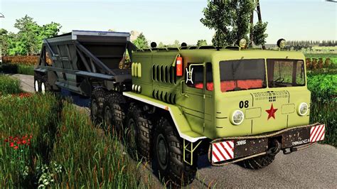 MAZ PACK TRAILER V1 0 FS19 Mod FS19 Net