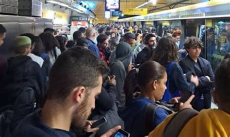 Falha El Trica Afeta Opera O De Trens Na Linha Amarela Em Sp Nesta