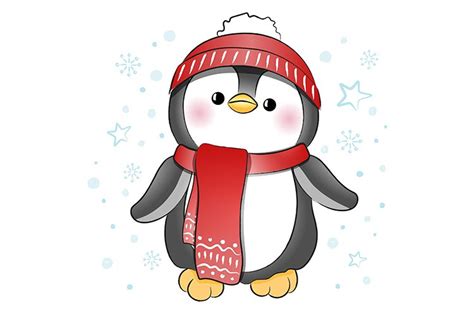 Christmas penguin