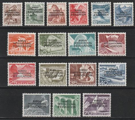 Switzerland 1948 1950 BIE SBK 23 39 Catawiki