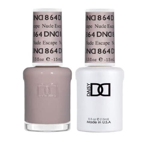 DND Gel Polish Set 864 Nude Escape 0 5 Fl Oz LA Nail Supplies