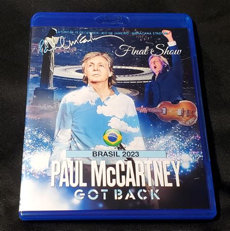 コレクターズBlu ray ポールマッカトニー2023年12月16日ブラジル リオデジャネイロ Paul McCartney Got