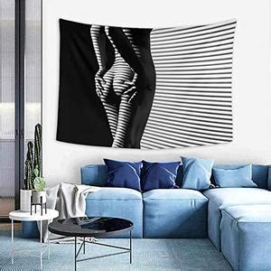 Promo Naked Girl Tapestry Nude Woman Sexy Artistic Black And White X Cicil X Jakarta