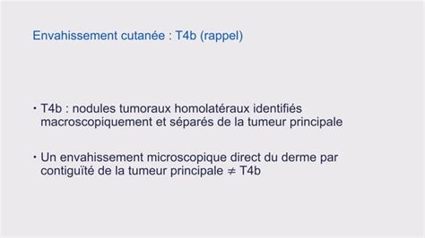 Cancers Du Sein Nouvelle Classification Tnm 8è édition Ajcc Ppt